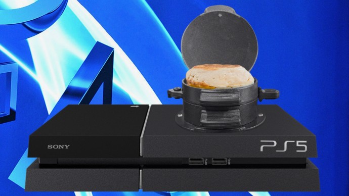 Sony показала PlayStation 5 с бутербродной машиной