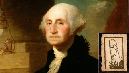 Дж. Вашингтон отправил ксилографию пениса