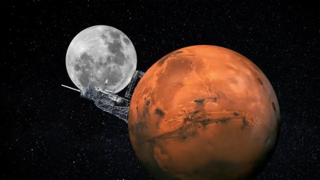 НАСА объявляет о плане посадить Луну на Марс к 2040 году