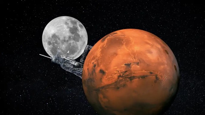 НАСА объявляет о плане посадить Луну на Марс к 2040 году