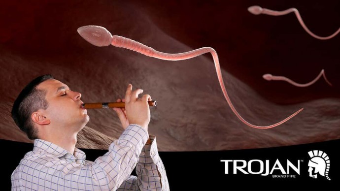 Trojan представляет новый контрацептив Fife для выманивания спермы из вагинального канала